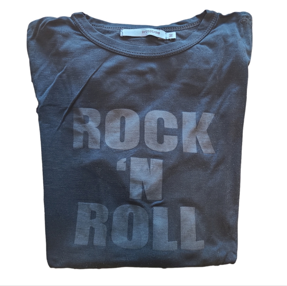 Vintage Rock 'N Roll Long Sleeve T-shirt (S)
